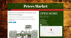 Desktop Screenshot of petersmkt.com